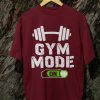 Kaos Gym Mode On T-shirt Gym Design - Gambar 6