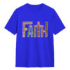 Kaos FAITH Rohani Kristen Katolik T-shirt Desain Ayat Alkitab Unisex Baju Katun Pria Wanita Lengan Pendek - Gambar 2