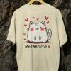 Kaos Kucing Lucu Meowentine Tshirt Unisex - Gambar 2