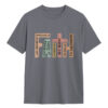 Kaos FAITH Rohani Kristen Katolik T-shirt Desain Ayat Alkitab Unisex Baju Katun Pria Wanita Lengan Pendek - Gambar 13