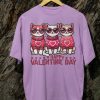 Kaos Cute Cat Valentine T-shirt Kucing Valentine Unisex - Gambar 5