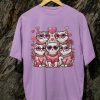 Kaos Kucing Valentine Cats Tshirt Cat Lovers - Gambar 6