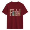 Kaos FAITH Rohani Kristen Katolik T-shirt Desain Ayat Alkitab Unisex Baju Katun Pria Wanita Lengan Pendek - Gambar 10