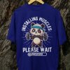 Kaos Panda Installing Muscles T-shirt Gym Design - Gambar 8