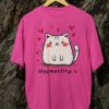 Kaos Kucing Lucu Meowentine Tshirt Unisex - Gambar 5