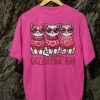 Kaos Cute Cat Valentine T-shirt Kucing Valentine Unisex - Gambar 2