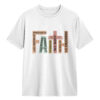 Kaos FAITH Rohani Kristen Katolik T-shirt Desain Ayat Alkitab Unisex Baju Katun Pria Wanita Lengan Pendek - Gambar 7