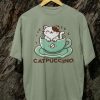 Kaos Catpuccino Kopi Kucing Tshirt Unisex - Gambar 9
