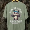 Kaos Panda Installing Muscles T-shirt Gym Design - Gambar 9