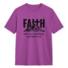 Kaos Faith Can Move Mountains Tshirt Rohani Kristen Katolik - Gambar 3