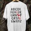 Kaos ABCD Valentine Couple Tshirt Unisex - Gambar 4