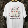 Kaos Kucing Lucu Meowentine Tshirt Unisex - Gambar 4