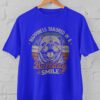 Kaos Bulldog Smile Tshirt Dog Lovers Anjing Lucu Vintage Retro Unisex - Gambar 5
