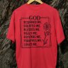 Kaos God Designed Me Loves Me - Gambar 5