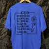 Kaos God Designed Me Loves Me - Gambar 4