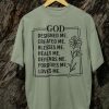 Kaos God Designed Me Loves Me - Gambar 3
