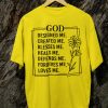 Kaos God Designed Me Loves Me - Gambar 2