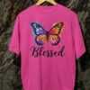 Kaos Wanita Blessed Tshirt Motivasi Bahan Katun - Gambar 3