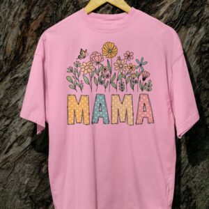 Kaos Floral MAMA