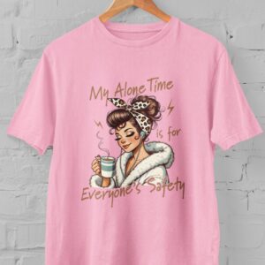 Kaos My Alone Time Tshirt Kopi Introvert Cotton Combed