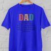 Kaos Definisi Ayah Hebat Sayang Anak Tshirt Cotton Combed Banyak Pilihan Warna - Gambar 6