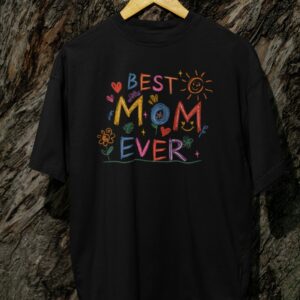 Kaos Best MOM Ever Tshirt Hadiah Hari Ibu Harian Ibu Terbaik