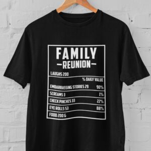 Kaos Family Reunion Funny Tshirt Reuni Keluarga Besar