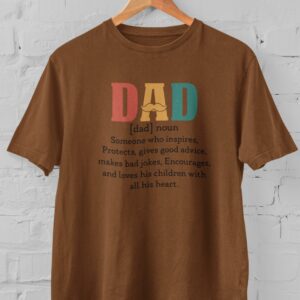 Kaos Definisi Ayah Hebat Sayang Anak Tshirt Cotton Combed Banyak Pilihan Warna