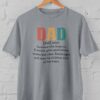 Kaos Definisi Ayah Hebat Sayang Anak Tshirt Cotton Combed Banyak Pilihan Warna - Gambar 3