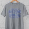 Kaos Awesome Dad Looks Like This - Gambar 3