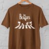 Kaos Unisex Snoopy The Beagles Parodi The Beatles | Desain Unik Nostalgia Abbey Road | T-Shirt Kartun Lucu Gaya Retro Vintage Pop Culture Kekinian - Gambar 6