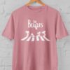 Kaos Unisex Snoopy The Beagles Parodi The Beatles | Desain Unik Nostalgia Abbey Road | T-Shirt Kartun Lucu Gaya Retro Vintage Pop Culture Kekinian - Gambar 7