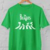 Kaos Unisex Snoopy The Beagles Parodi The Beatles | Desain Unik Nostalgia Abbey Road | T-Shirt Kartun Lucu Gaya Retro Vintage Pop Culture Kekinian - Gambar 13