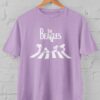 Kaos Unisex Snoopy The Beagles Parodi The Beatles | Desain Unik Nostalgia Abbey Road | T-Shirt Kartun Lucu Gaya Retro Vintage Pop Culture Kekinian - Gambar 8