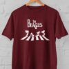 Kaos Unisex Snoopy The Beagles Parodi The Beatles | Desain Unik Nostalgia Abbey Road | T-Shirt Kartun Lucu Gaya Retro Vintage Pop Culture Kekinian - Gambar 4