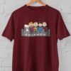 Kaos Unisex Snoopy & Geng Peanuts Duduk di Sofa ala FRIENDS | Desain Kartun Lucu Nostalgia | T-Shirt Couple Bestie Pop Culture | Kaos Persahabatan Snoopy Charlie Brown | Baju Gambar Unik Vintage Kekinian - Gambar 10