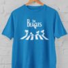 Kaos Unisex Snoopy The Beagles Parodi The Beatles | Desain Unik Nostalgia Abbey Road | T-Shirt Kartun Lucu Gaya Retro Vintage Pop Culture Kekinian - Gambar 5