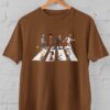Kaos Snoopy x The Beatles – Parodi Abbey Road Lucu & Nostalgia | Pop Culture Retro | T-shirt Distro Unisex Pria Wanita Baju Lengan Pendek Bahan Katun - DJAVASTREET - Gambar 9