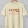 Kaos Coffee Queen Aesthetic - Untuk Pecinta Kopi & Gaya Kasual | T-shirt Distro Unisex Pria Wanita Baju Lengan Pendek Bahan Katun - DJAVASTREET - Gambar 3
