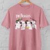 Kaos Snoopy The Beagles – Parodi The Beatles Abbey Road | Desain Lucu & Nostalgia Pop Culture | T-shirt Distro Unisex Pria Wanita Baju Lengan Pendek Bahan Katun - DJAVASTREET - Gambar 4