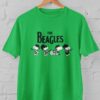 Kaos Snoopy The Beagles Band – Parodi The Beatles Lucu & Nostalgia | Kaos Musik Pop Culture | T-shirt Distro Unisex Pria Wanita Baju Lengan Pendek Bahan Katun - DJAVASTREET - Gambar 3