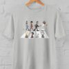 Kaos Snoopy x The Beatles – Parodi Abbey Road Lucu & Nostalgia | Pop Culture Retro | T-shirt Distro Unisex Pria Wanita Baju Lengan Pendek Bahan Katun - DJAVASTREET - Gambar 11