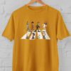 Kaos Snoopy x The Beatles – Parodi Abbey Road Lucu & Nostalgia | Pop Culture Retro | T-shirt Distro Unisex Pria Wanita Baju Lengan Pendek Bahan Katun - DJAVASTREET - Gambar 7