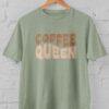 Kaos Coffee Queen Aesthetic - Untuk Pecinta Kopi & Gaya Kasual | T-shirt Distro Unisex Pria Wanita Baju Lengan Pendek Bahan Katun - DJAVASTREET - Gambar 2
