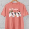 Kaos Snoopy The Beagles – Parodi The Beatles Abbey Road | Desain Lucu & Nostalgia Pop Culture | T-shirt Distro Unisex Pria Wanita Baju Lengan Pendek Bahan Katun - DJAVASTREET - Gambar 6