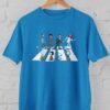 Kaos Snoopy x The Beatles – Parodi Abbey Road Lucu & Nostalgia | Pop Culture Retro | T-shirt Distro Unisex Pria Wanita Baju Lengan Pendek Bahan Katun - DJAVASTREET - Gambar 3