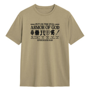 Kaos ANAK Rohani “Armor of God” | Baju Ayat Alkitab | Kaos Kristen Modern Daily Outfit - DJAVASTREET