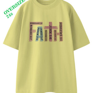Kaos OVERSIZED Katun Faith T-shirt Distro Unisex Pria Wanita Baju Rohani Kristen Katolik Lengan Pendek - DJAVASTREET