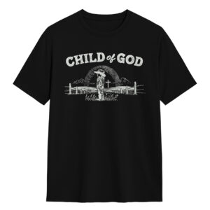 Kaos ANAK Child of GOD | T-shirt Regular Rohani Kristen Katolik Lengan Pendek Full Katun Unisex Outfit - DJAVASTREET